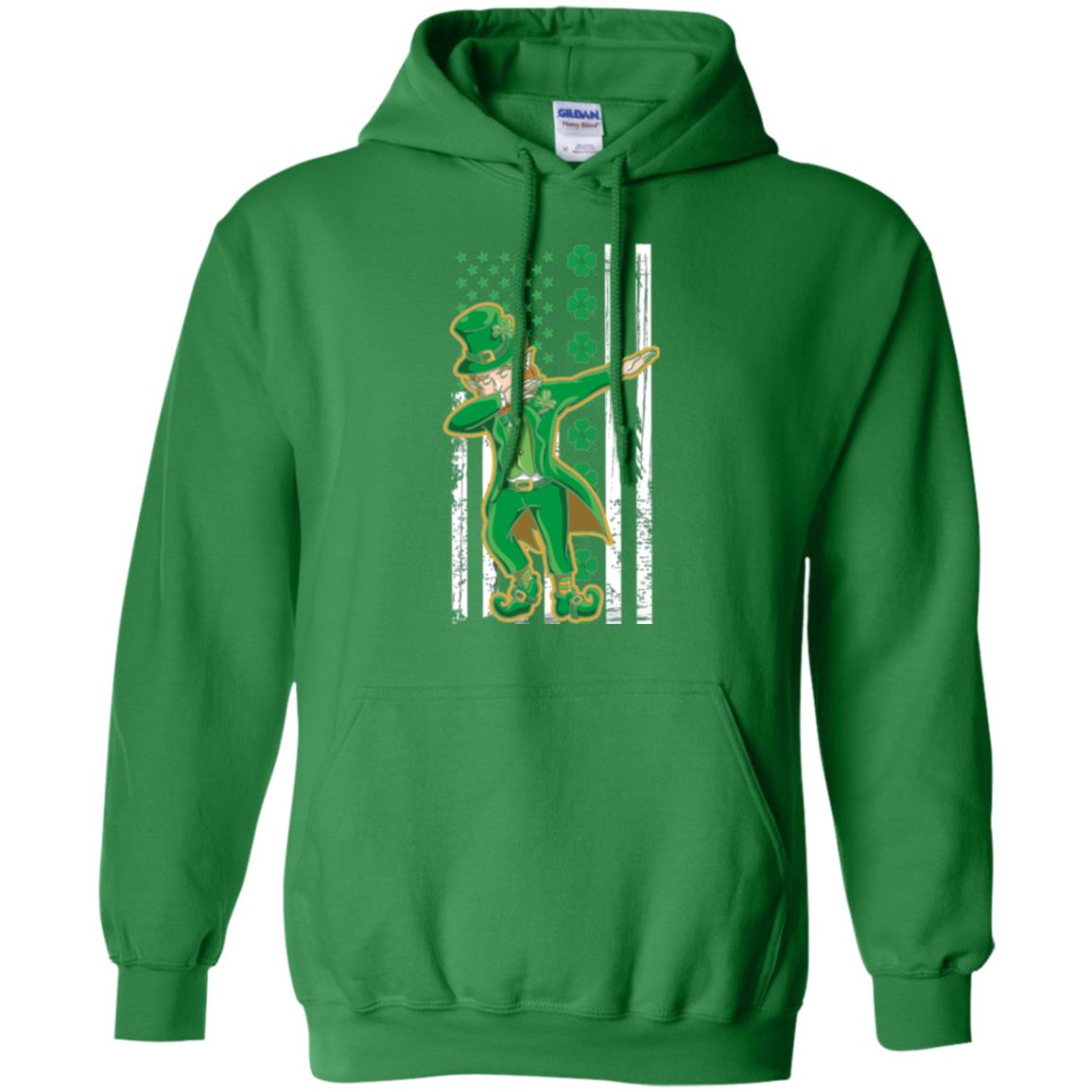 Dabbing Leprechaun St. Patrick's Day T-shirt Irish Green