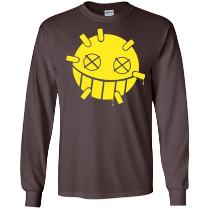 Overwatch Junkrat Smiley Spray T-shirt Dark Chocolate