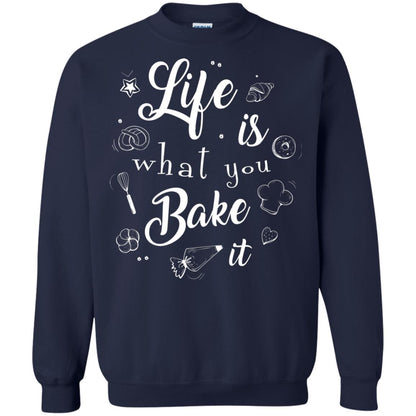 Baker T-shirt Life Is What You Bake It Navy