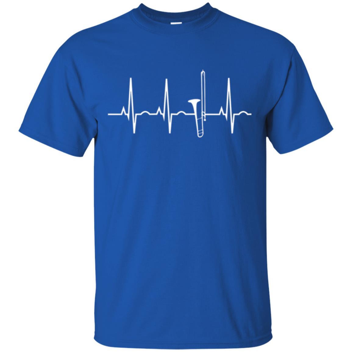 Trombone T-shirt Trombone Heartbeat