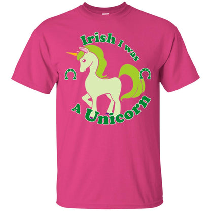 St. Patrick_s Day Unicorn T-shirt Cute Unicorn Heliconia