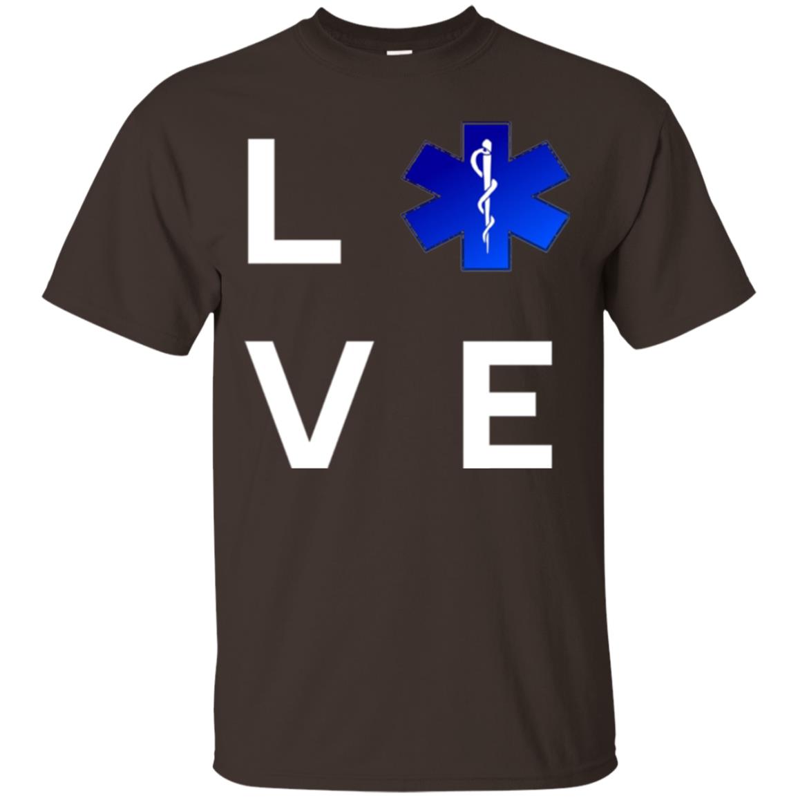 Love Star Of Life Ems T-shirt Dark Chocolate
