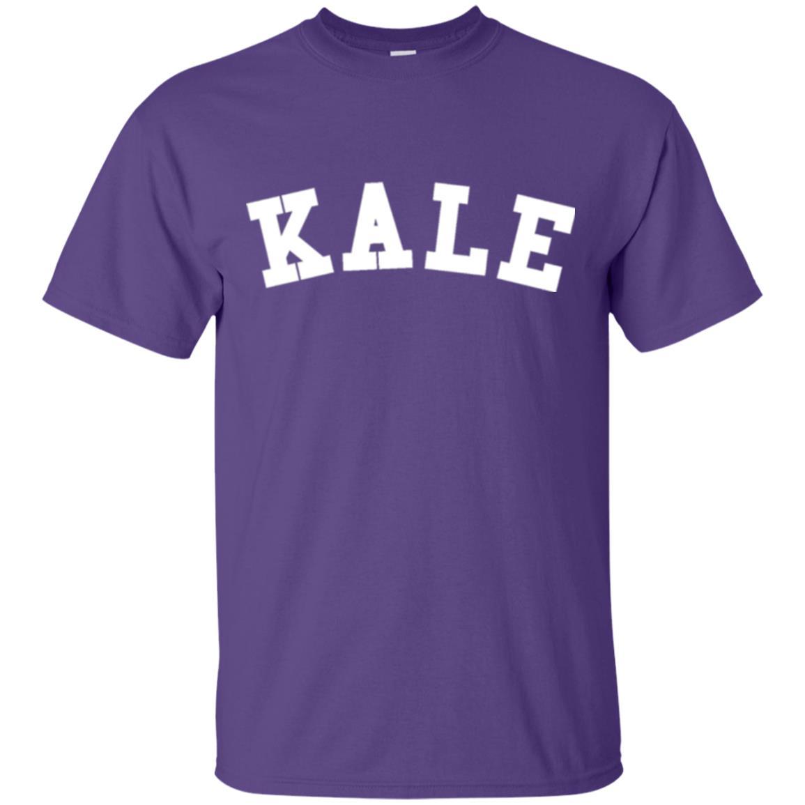 Vegan T-shirt Kale University T-shirt Purple