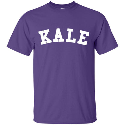 Vegan T-shirt Kale University T-shirt Purple