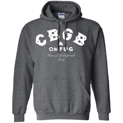 Music T-shirt Cbgb And Omfug Home Of Underground Rock Dark Heather
