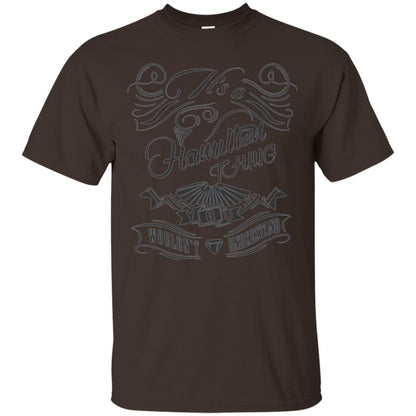 Musican T-shirt It_s A Hamilton Thing Dark Chocolate