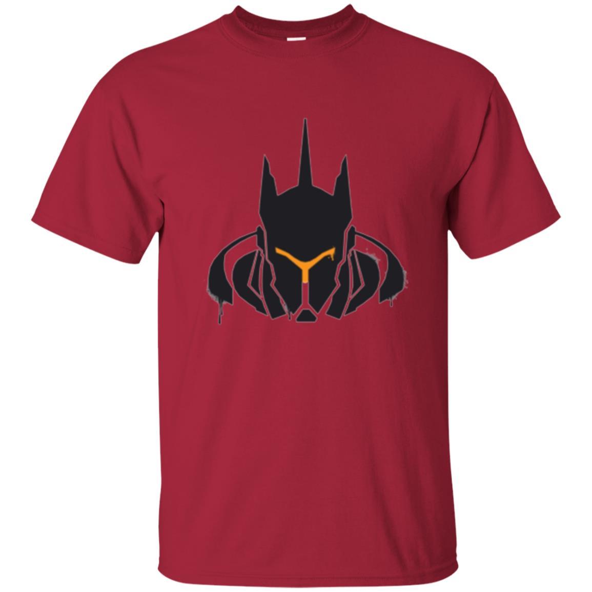 Overwatch Reinhardt Vigilant Spray T-shirt Cardinal