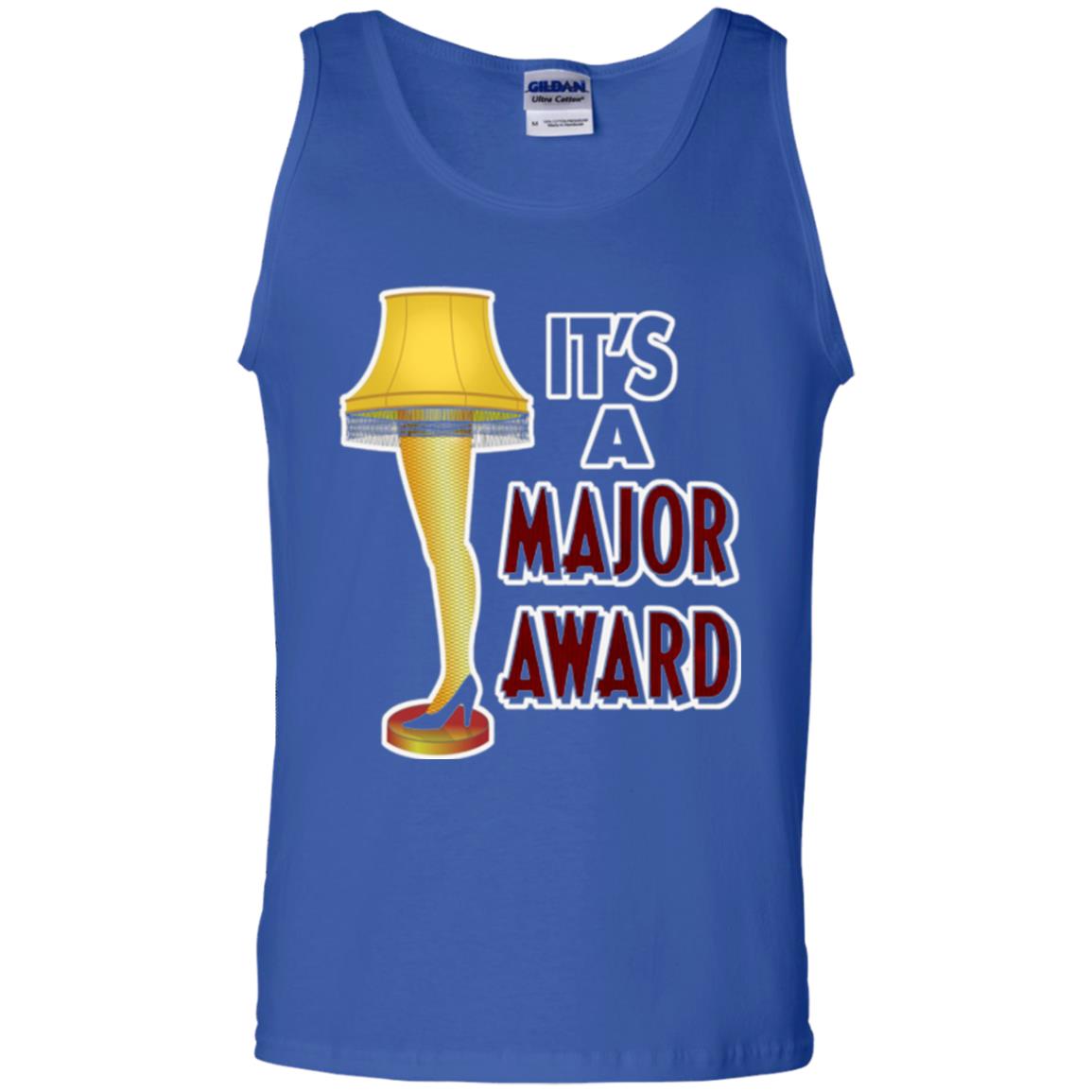 Christmas T-shirt It_s A Major Award Leg Lamp Royal