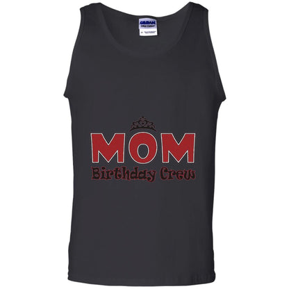 Mom Birthday Crew T-shirt Birthday Party Black