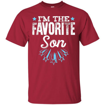 I'm The Favorite Son Family T-shirt Cardinal