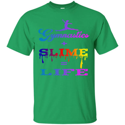 Gymnastics Smile Life Shirt For Womens Irish Green