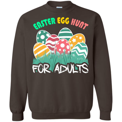 Easter Egg Hunt For Adults Easter Day T-shirt Dark Chocolate