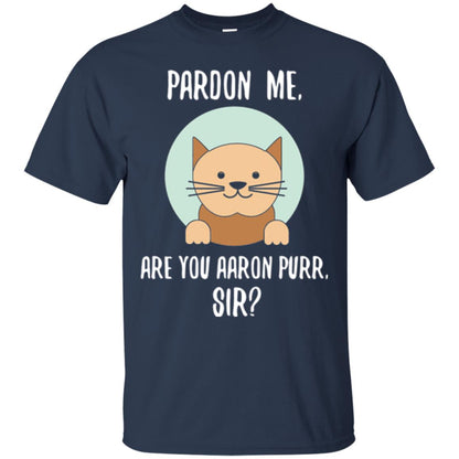The Hamilton Cat T-shirt Pardon Me Navy