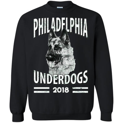 Dog Lover T-shirt Philadelphia Underdogs 2018 T-shirt Black