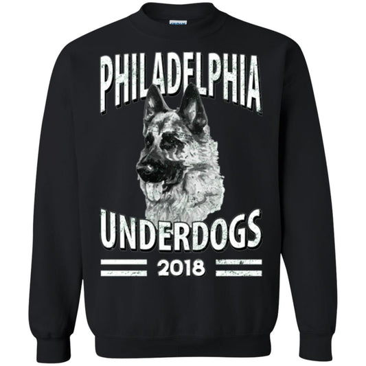 Dog Lover T-shirt Philadelphia Underdogs 2018 T-shirt Black