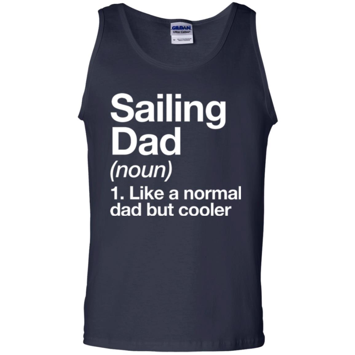 Daddy T-shirt Sailing Dad Definition T-shirt Navy