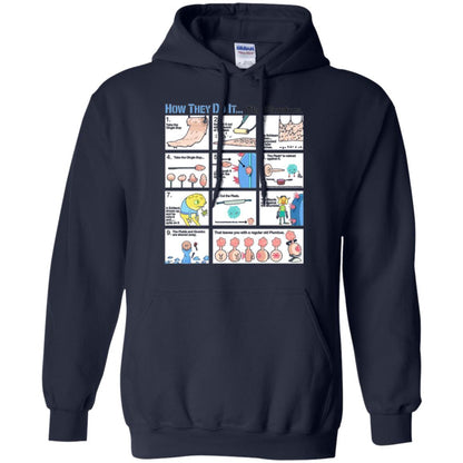 Film T-shirt How They Do Itthe Plumbus Navy