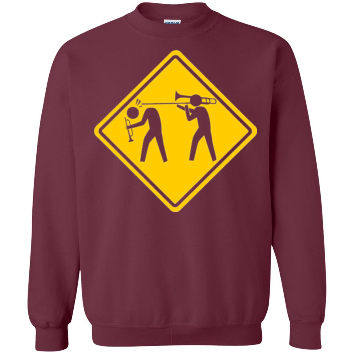 Funny Trombonist T-shirt Maroon