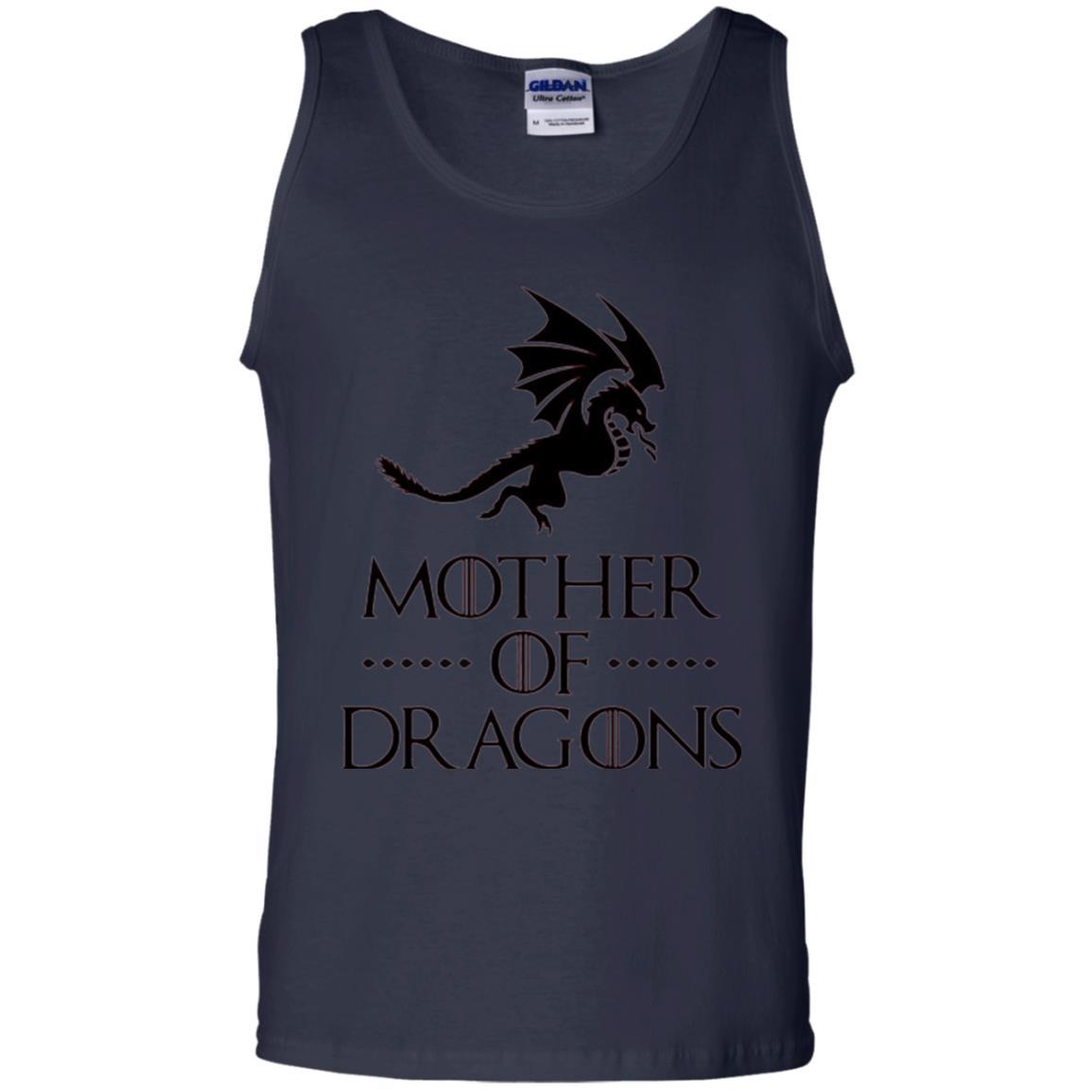 Throne Dragon T-shirt Mother Of Dragons Game Navy