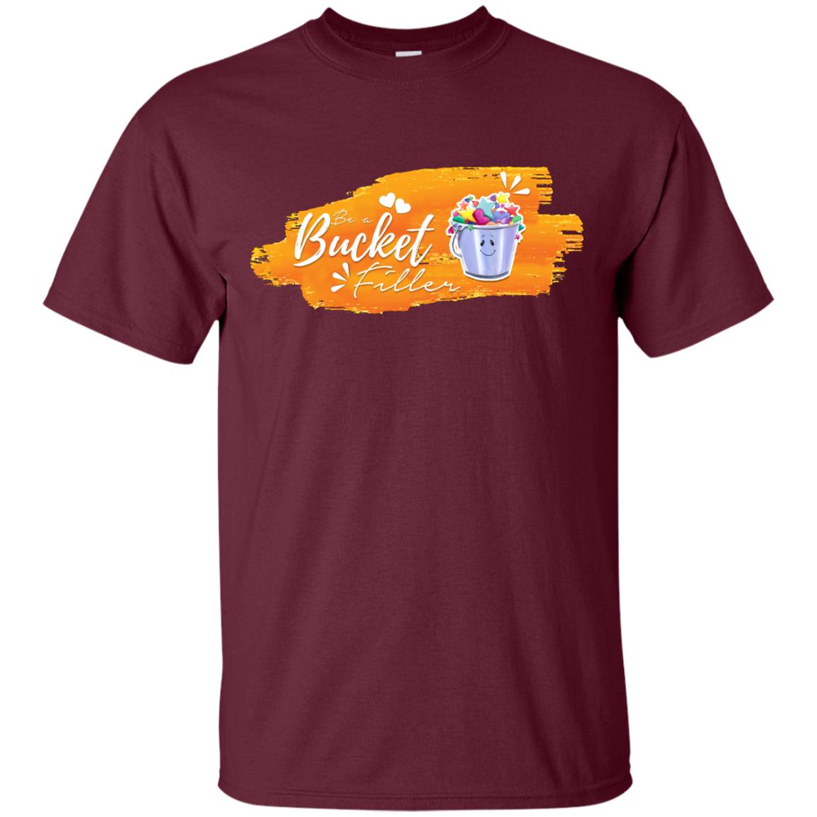 School Counselor Be A Bucket Filler Shirt Maroon