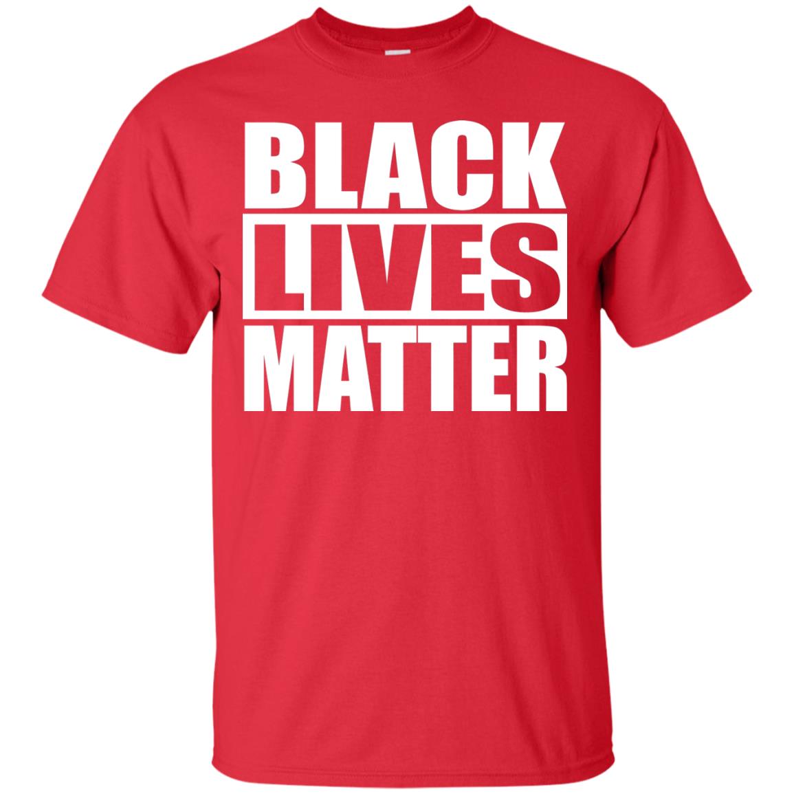 Black Live Matter Shirt Red