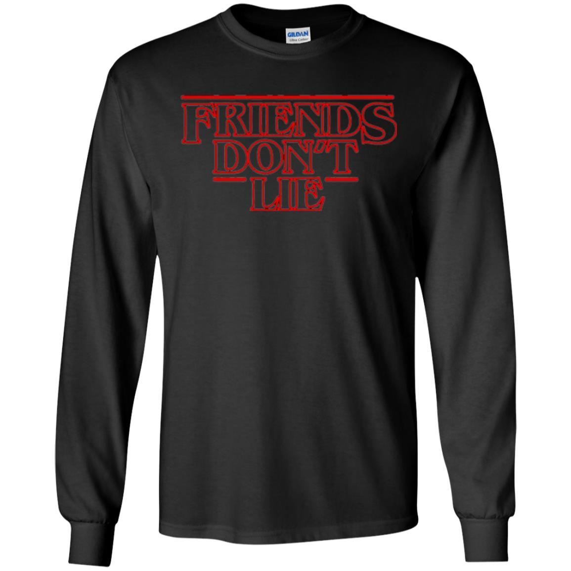 Friends Don't Lie T-shirt Black