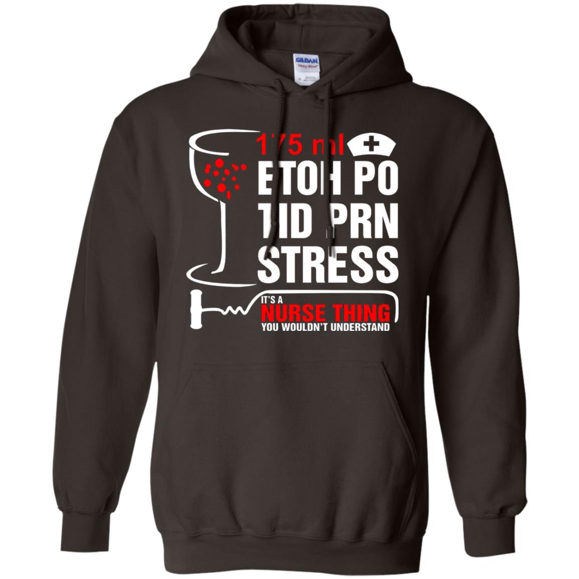 Its Nurse Thing You Wouldnt Registered Nurse Saying Shirt Dark Chocolate