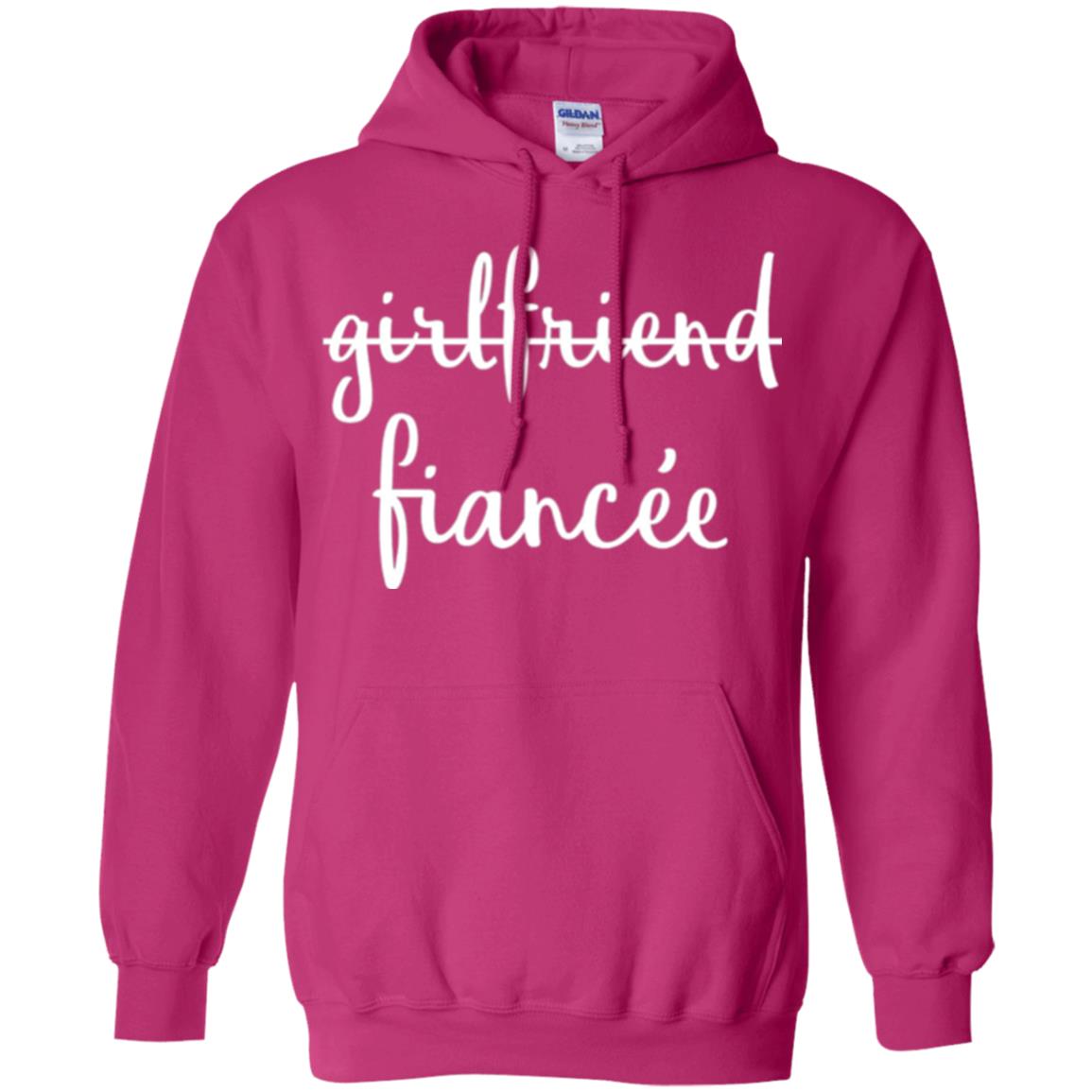 Fiance Engagement Party T-shirt Girlfriend Fiancee Heliconia
