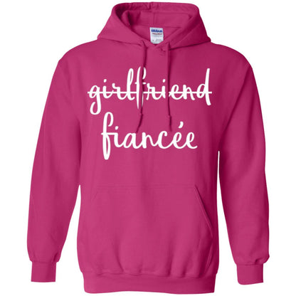 Fiance Engagement Party T-shirt Girlfriend Fiancee Heliconia