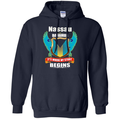 Bahamian T-shirt Nassau Bahamas T-shirt Navy