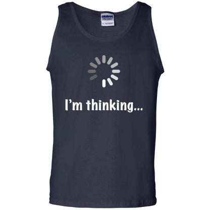 Funny T-shirt I_m Thinking Navy