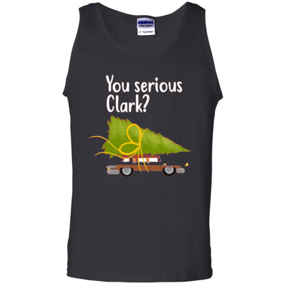 Christmas T-shirt You Serious Clark Black