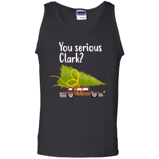 Christmas T-shirt You Serious Clark Black
