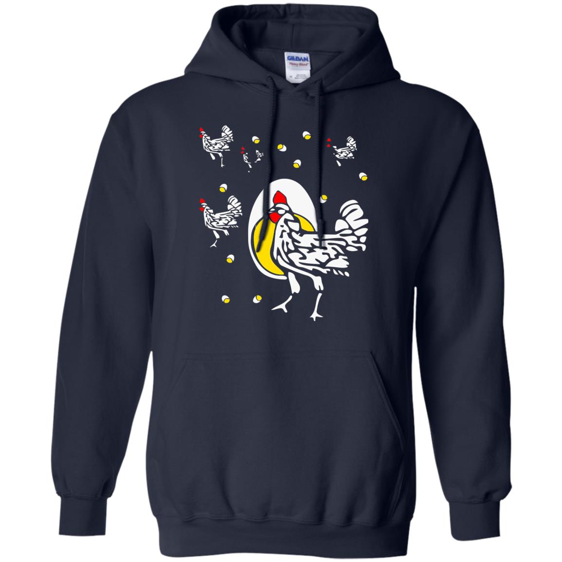 Chicken Shirt Roseanne T-shirt Navy
