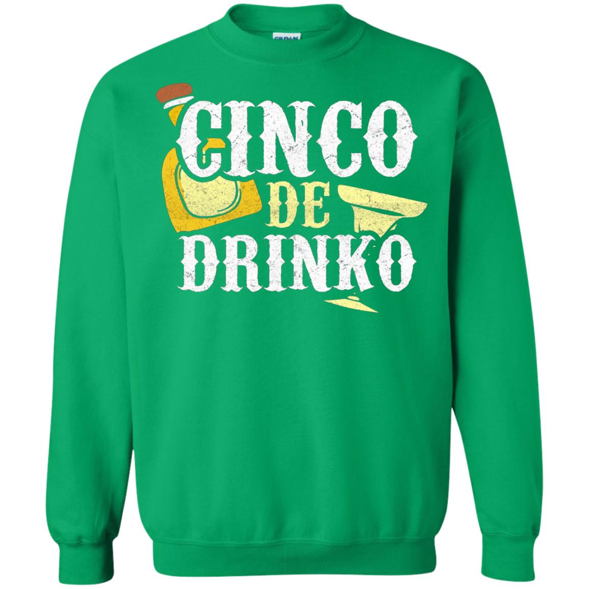 Cinco De Mayo Drinko Celebration T-shirt Irish Green