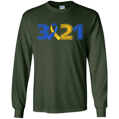 Awareness March 21 World Down Syndrome Day T-shirt Forest Green