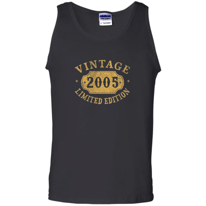 Brithday T-shirt Vintage 2005 Limited Edition Black