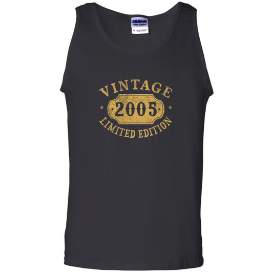 Brithday T-shirt Vintage 2005 Limited Edition Black