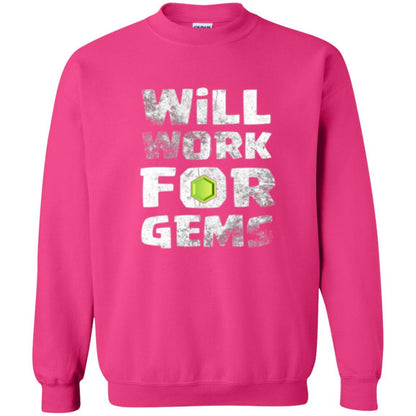 Gamer T-shirt Will Work For Gems Heliconia