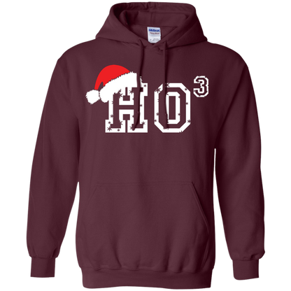 Christmas T-Shirt Ho Ho Ho Maroon