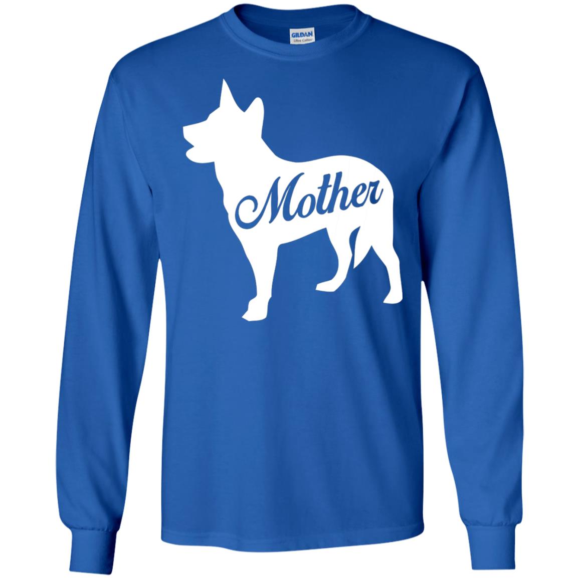 American Cattle Dog Mom T-shirt Royal