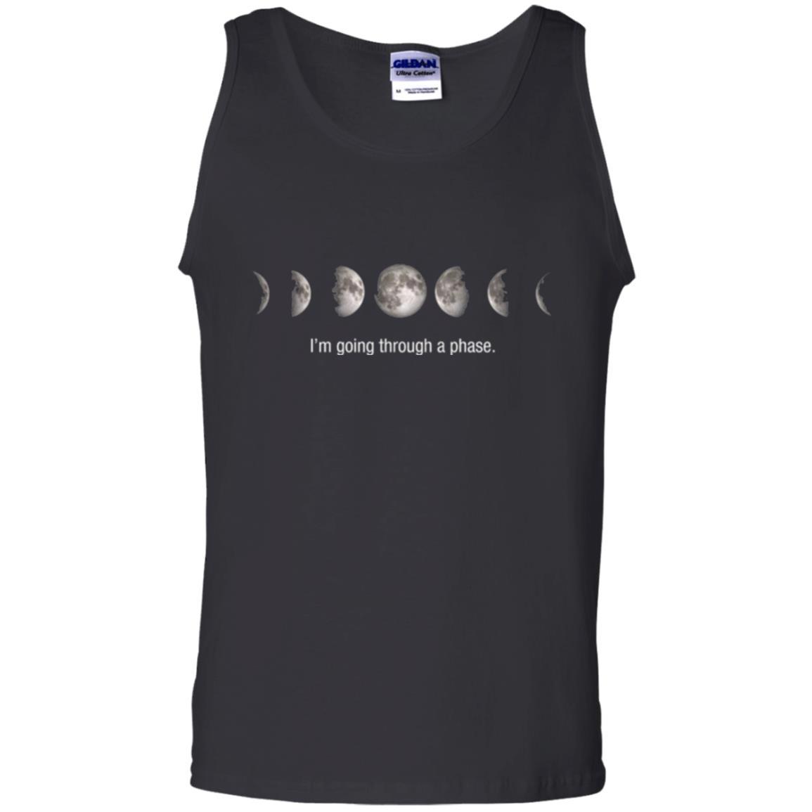 Astronomy T-shirt I_m Going Through A Phase Black