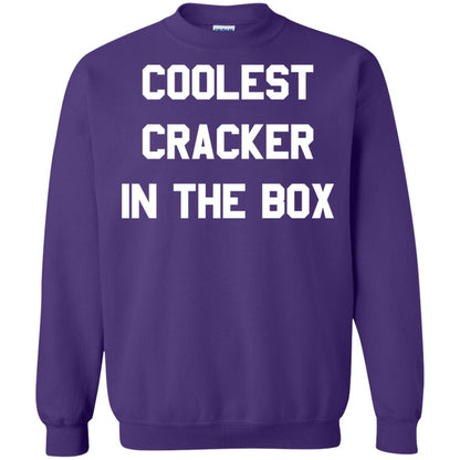 Coolest Cracker In The Box T-shirt Purple