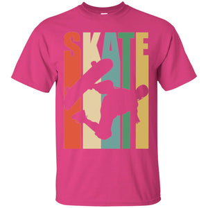 Skateboarder T-shirt Retro Vintage