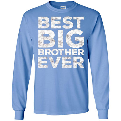 Best Big Brother Ever Family T-shirt Carolina Blue