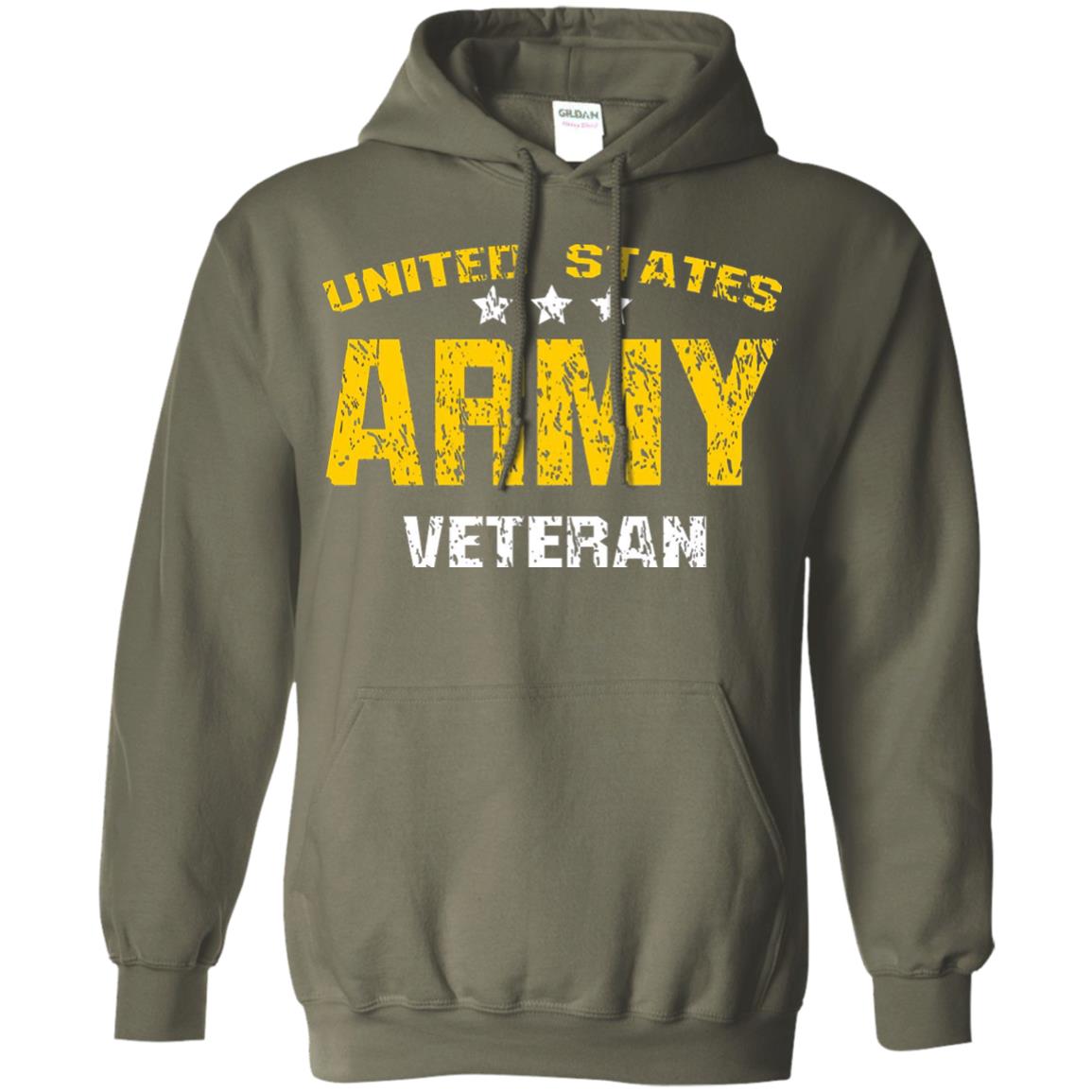 United States Army Veteran Shirt Military Green