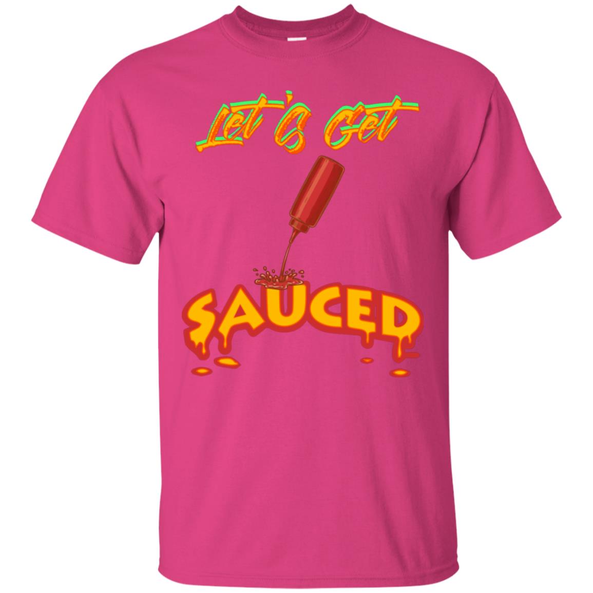 Let's Get Sauced Thanksgiving X-mas Gift Shirt Heliconia
