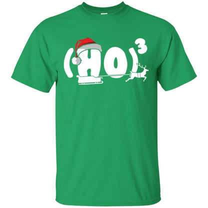 Christmas T-shirt Ho Ho Ho Irish Green