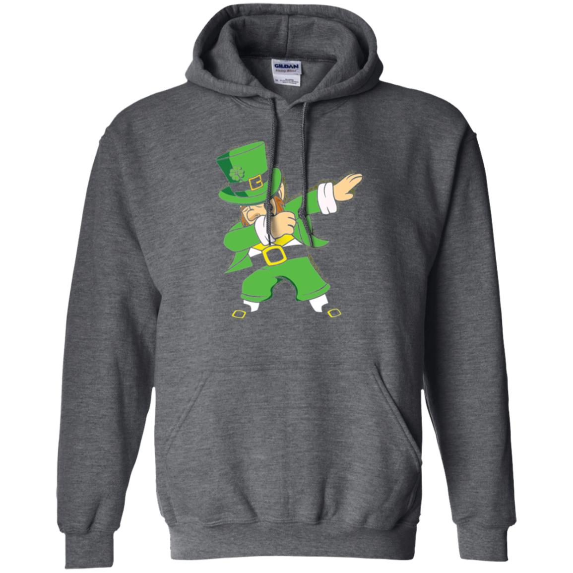 St. Patrick_s Day T-shirt Irish Dabbing T-shirt Dark Heather