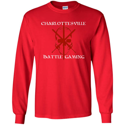 Charlottesville Battle Gaming Gamer T-shirt Red